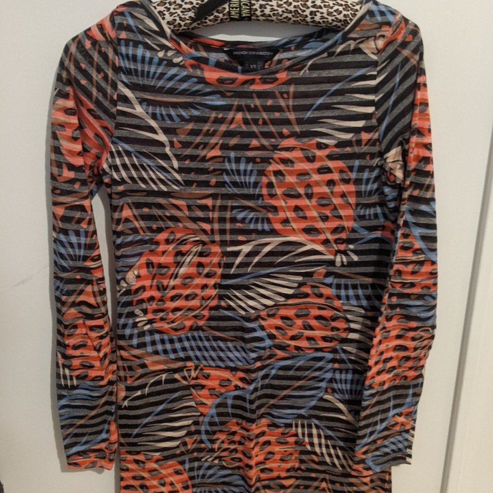 FCUK/French Connection Bodycon Long sleeve